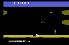 une photo d'Ã©cran de Pitfall II Lost Caverns sur Atari 2600